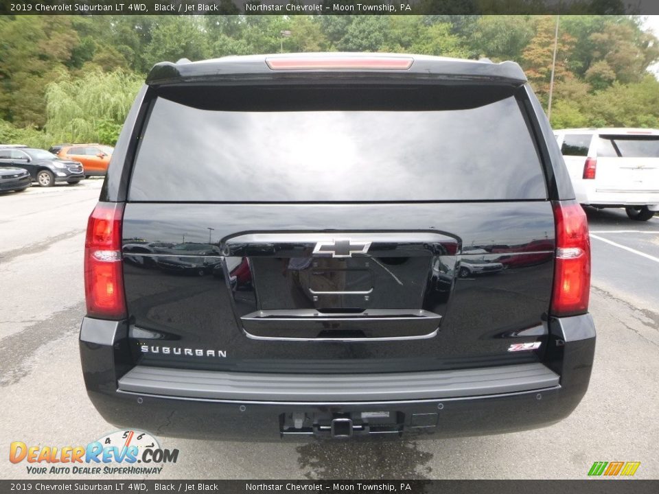 2019 Chevrolet Suburban LT 4WD Black / Jet Black Photo #4