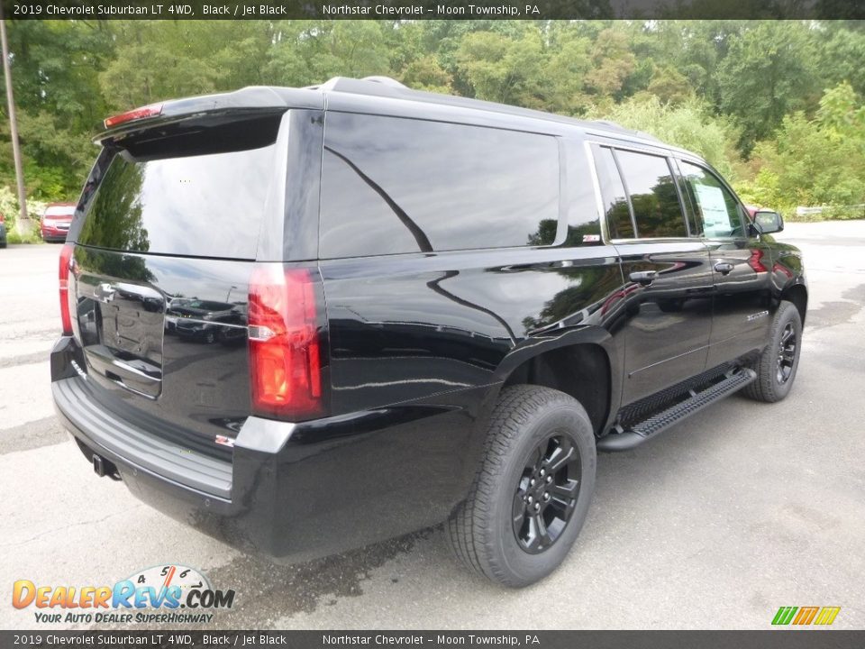 2019 Chevrolet Suburban LT 4WD Black / Jet Black Photo #5