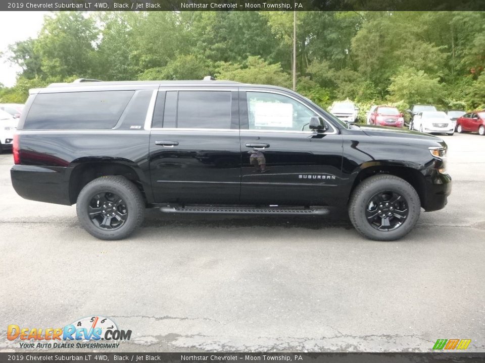 2019 Chevrolet Suburban LT 4WD Black / Jet Black Photo #6
