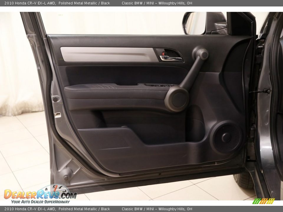2010 Honda CR-V EX-L AWD Polished Metal Metallic / Black Photo #4