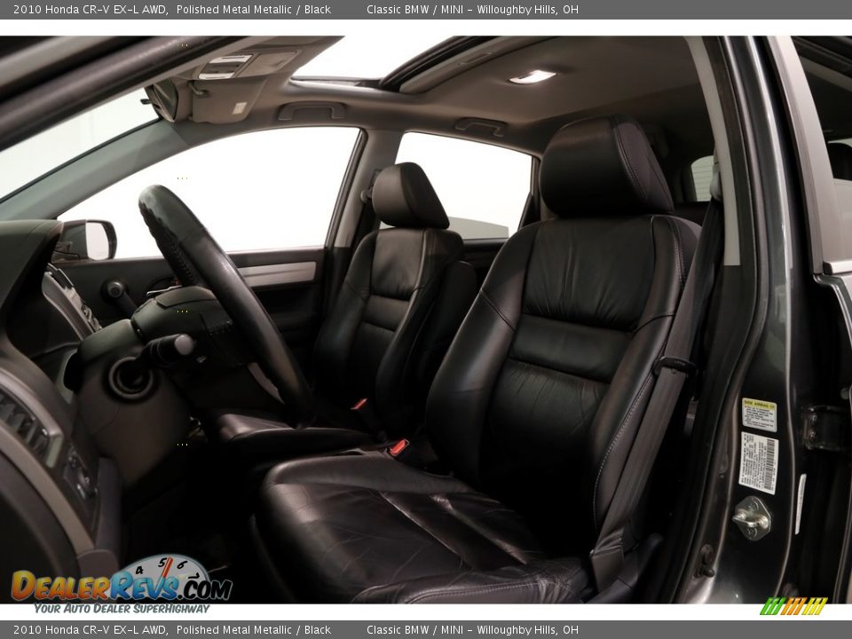 2010 Honda CR-V EX-L AWD Polished Metal Metallic / Black Photo #5