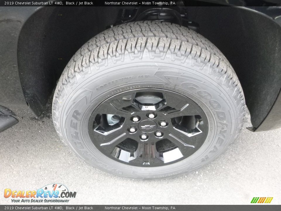 2019 Chevrolet Suburban LT 4WD Black / Jet Black Photo #9