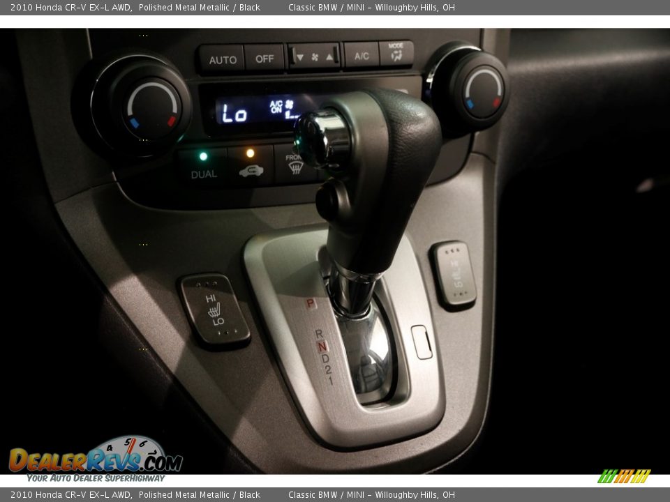 2010 Honda CR-V EX-L AWD Polished Metal Metallic / Black Photo #9