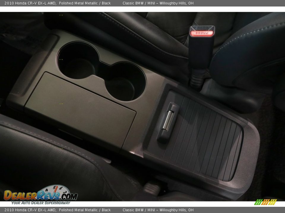 2010 Honda CR-V EX-L AWD Polished Metal Metallic / Black Photo #10