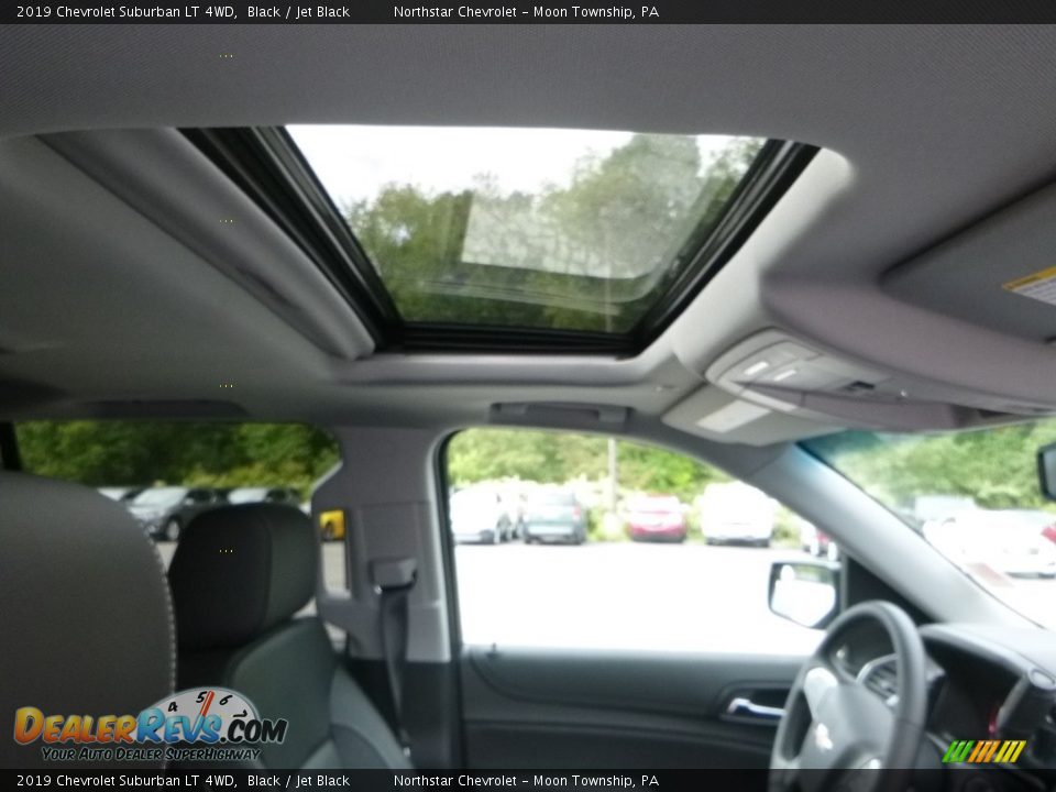 2019 Chevrolet Suburban LT 4WD Black / Jet Black Photo #12