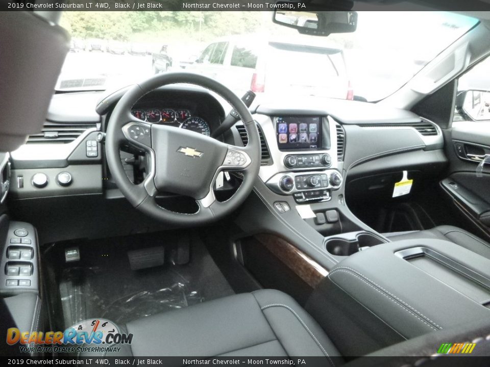 2019 Chevrolet Suburban LT 4WD Black / Jet Black Photo #14