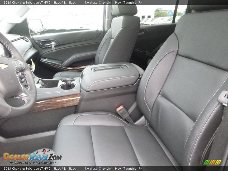 2019 Chevrolet Suburban LT 4WD Black / Jet Black Photo #16