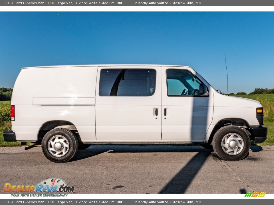 2014 Ford E-Series Van E150 Cargo Van Oxford White / Medium Flint Photo #3