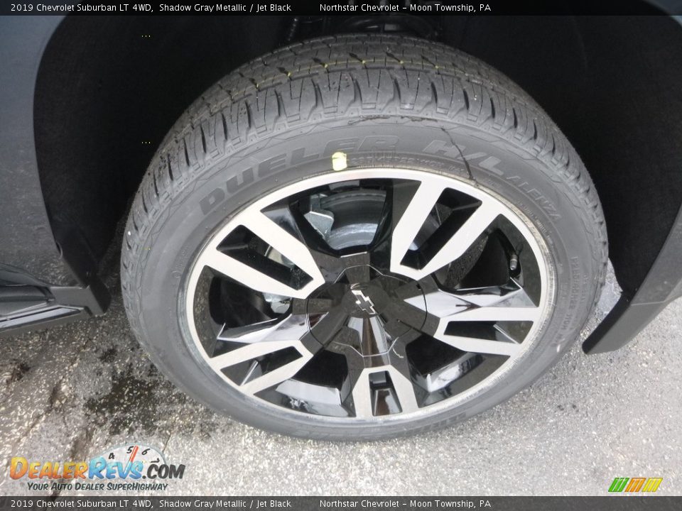 2019 Chevrolet Suburban LT 4WD Shadow Gray Metallic / Jet Black Photo #8
