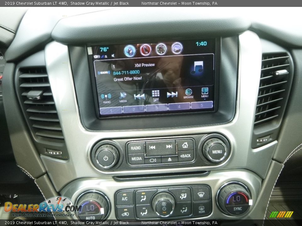 2019 Chevrolet Suburban LT 4WD Shadow Gray Metallic / Jet Black Photo #17