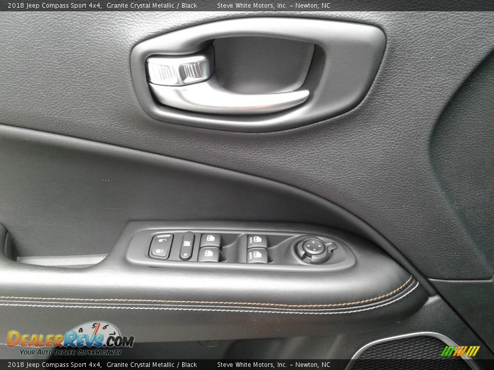 2018 Jeep Compass Sport 4x4 Granite Crystal Metallic / Black Photo #9