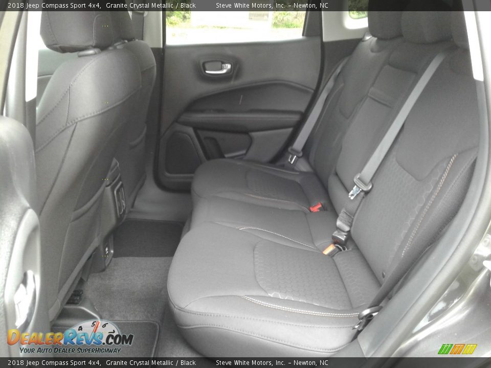 2018 Jeep Compass Sport 4x4 Granite Crystal Metallic / Black Photo #11