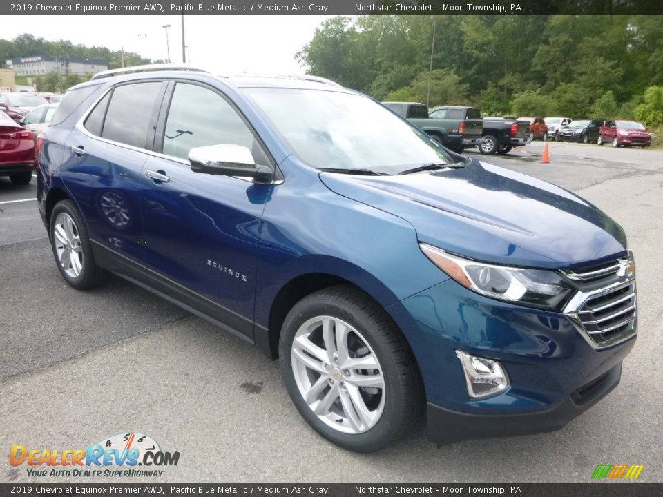 Pacific Blue Metallic 2019 Chevrolet Equinox Premier AWD Photo #7