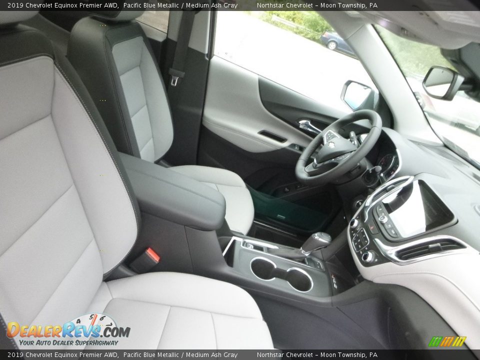 Front Seat of 2019 Chevrolet Equinox Premier AWD Photo #10