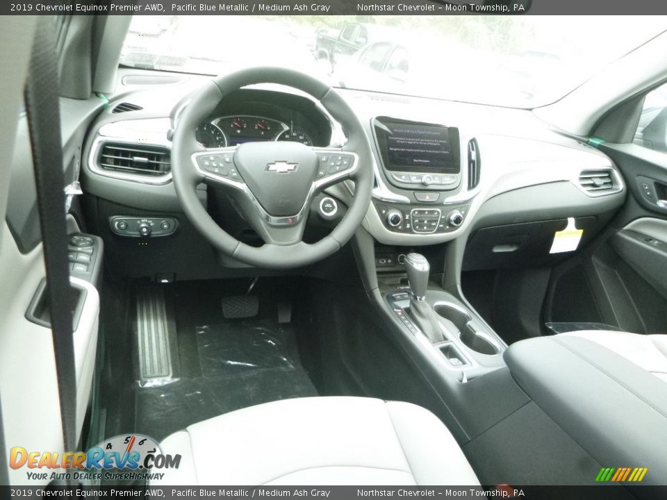2019 Chevrolet Equinox Premier AWD Pacific Blue Metallic / Medium Ash Gray Photo #13