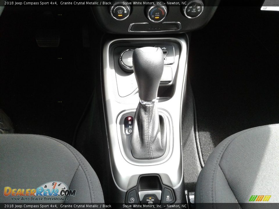 2018 Jeep Compass Sport 4x4 Granite Crystal Metallic / Black Photo #23