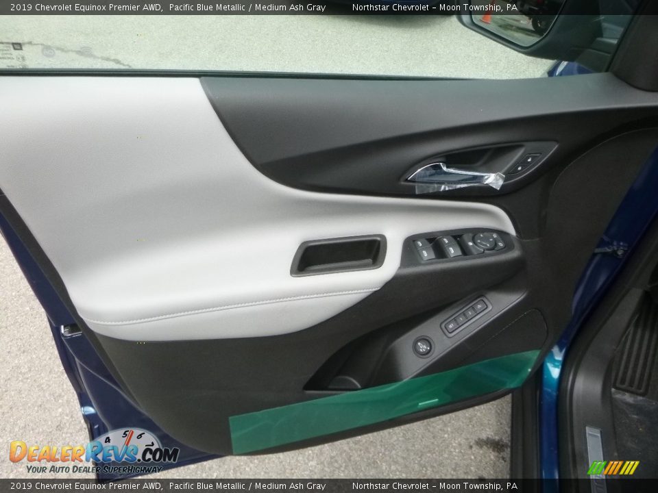 2019 Chevrolet Equinox Premier AWD Pacific Blue Metallic / Medium Ash Gray Photo #14
