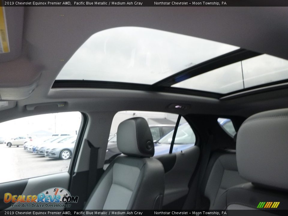 2019 Chevrolet Equinox Premier AWD Pacific Blue Metallic / Medium Ash Gray Photo #17