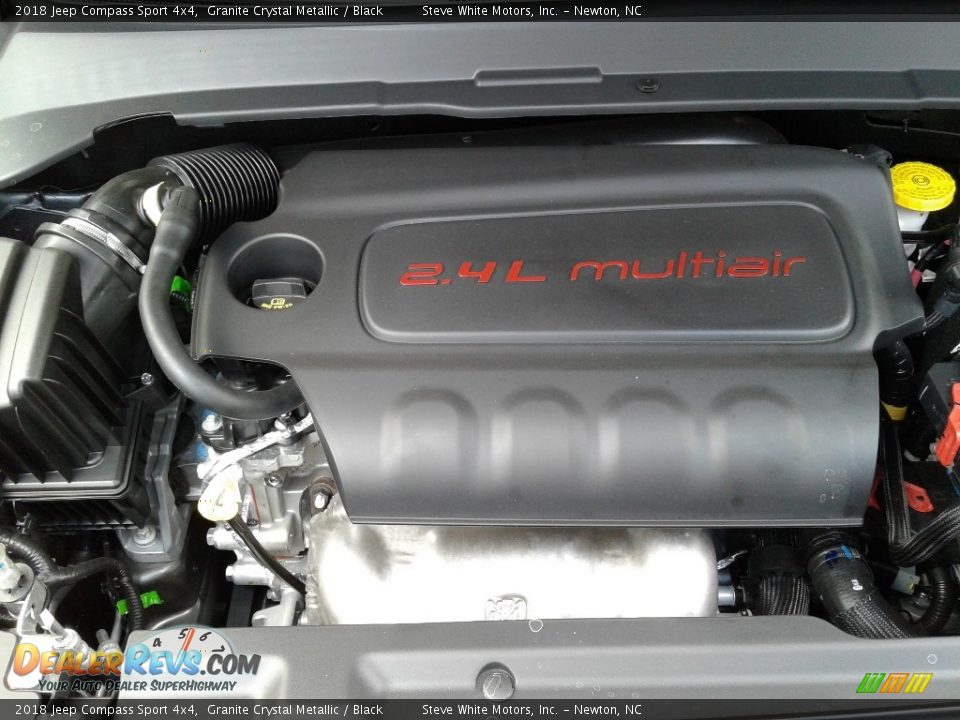 2018 Jeep Compass Sport 4x4 Granite Crystal Metallic / Black Photo #26