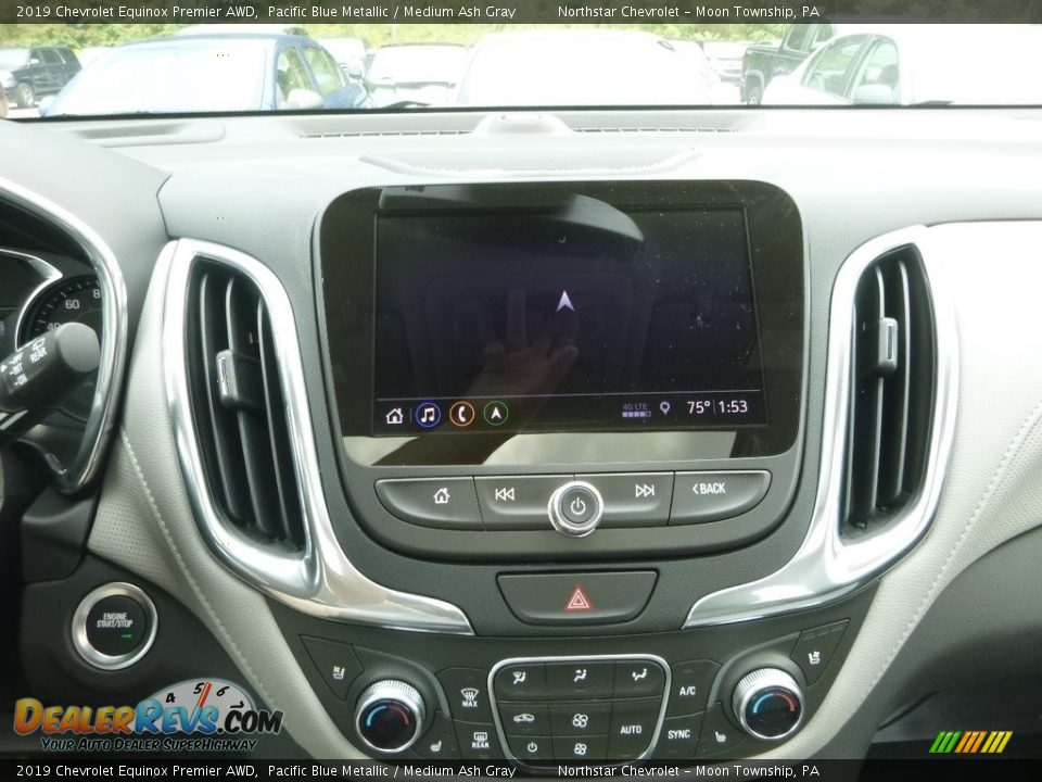 2019 Chevrolet Equinox Premier AWD Pacific Blue Metallic / Medium Ash Gray Photo #18