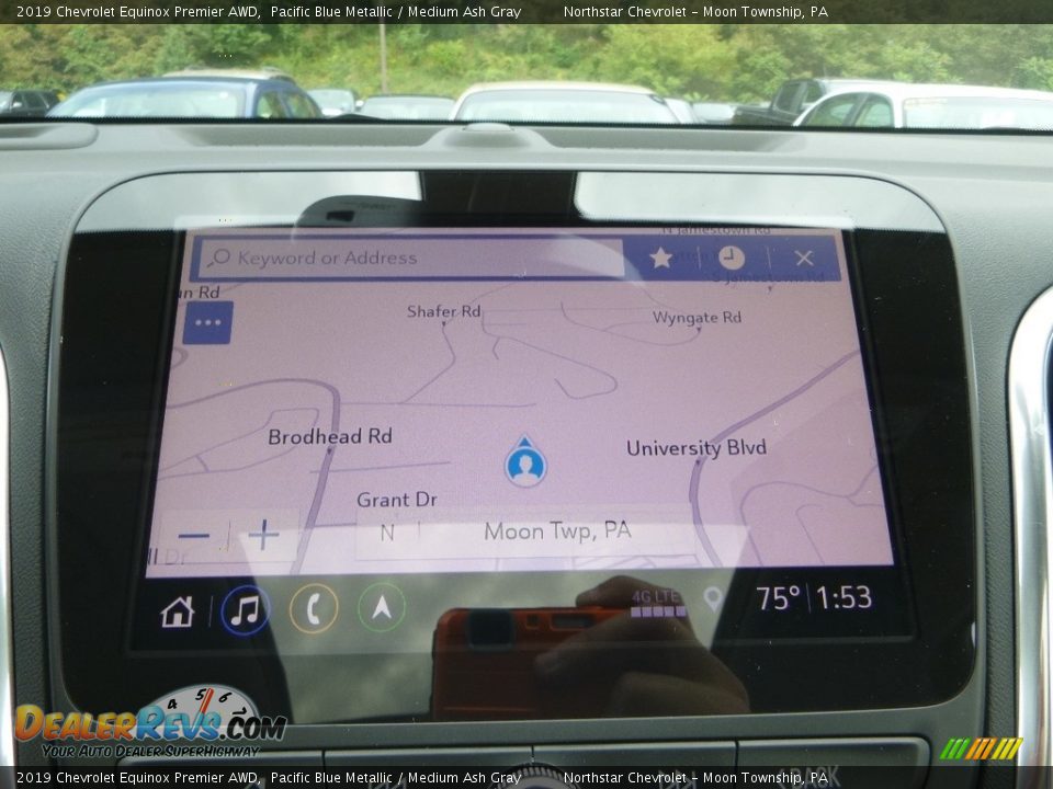 2019 Chevrolet Equinox Premier AWD Pacific Blue Metallic / Medium Ash Gray Photo #19