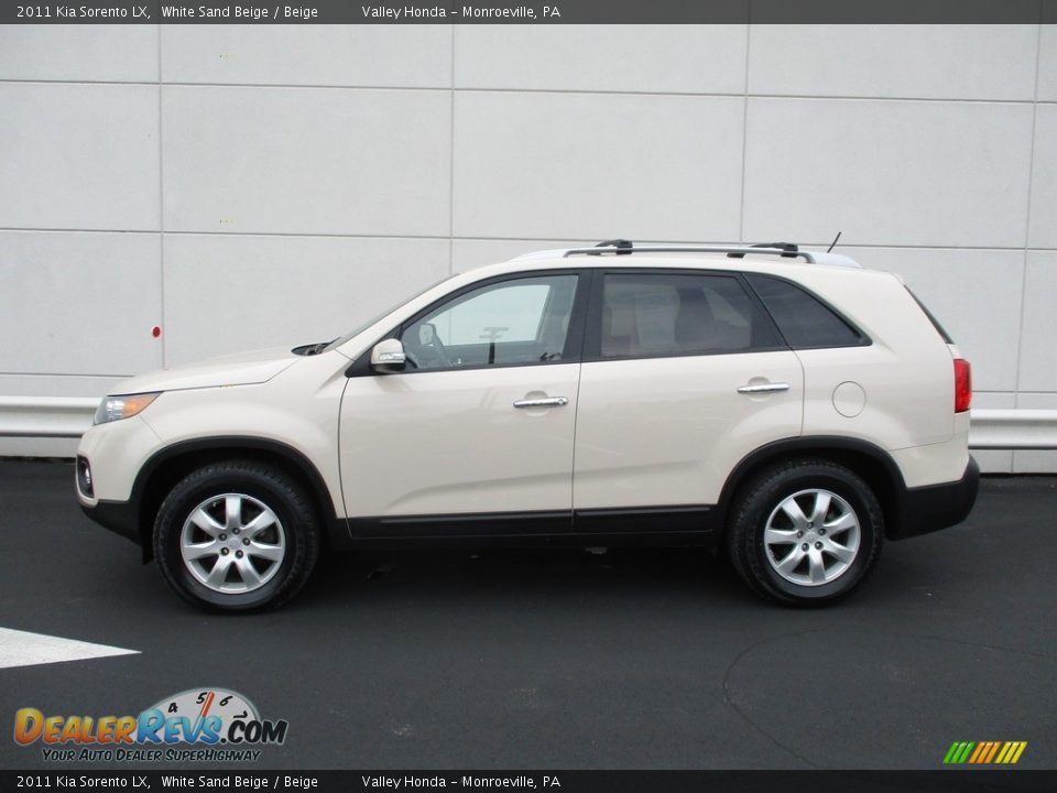 2011 Kia Sorento LX White Sand Beige / Beige Photo #2