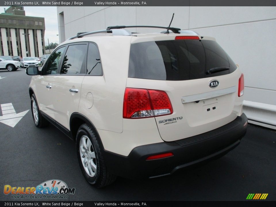 2011 Kia Sorento LX White Sand Beige / Beige Photo #3