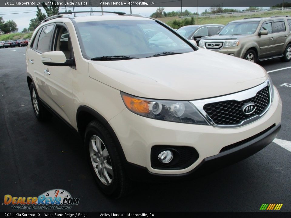 2011 Kia Sorento LX White Sand Beige / Beige Photo #7
