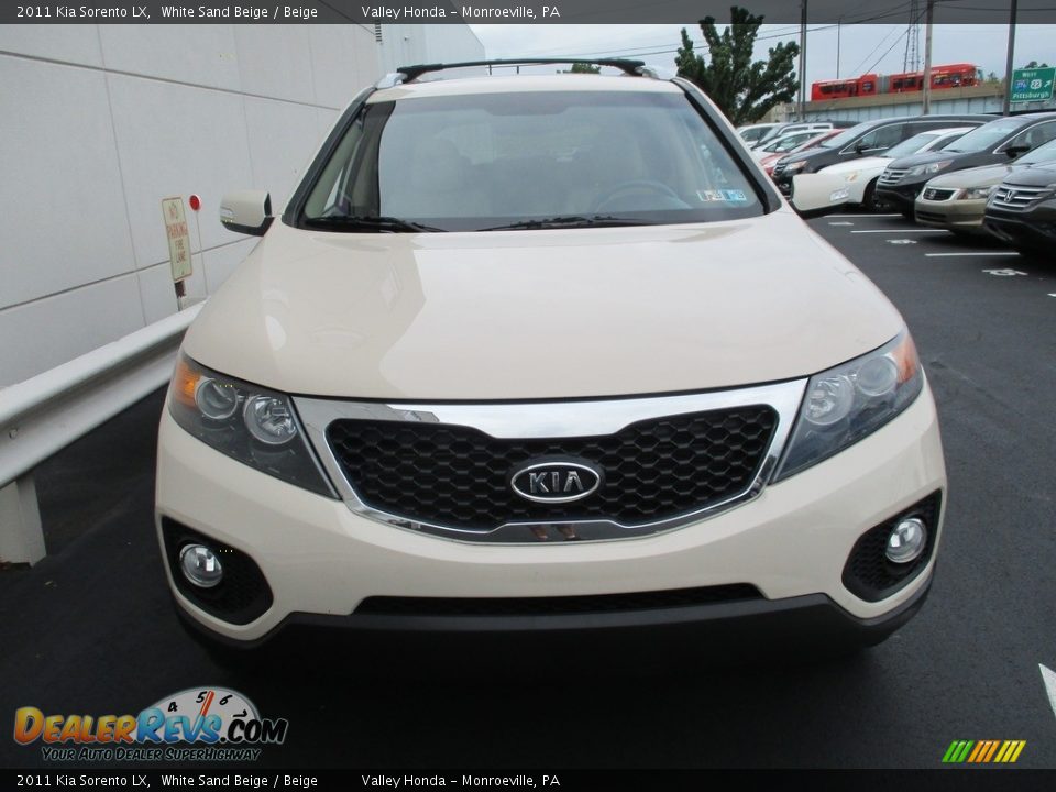 2011 Kia Sorento LX White Sand Beige / Beige Photo #8