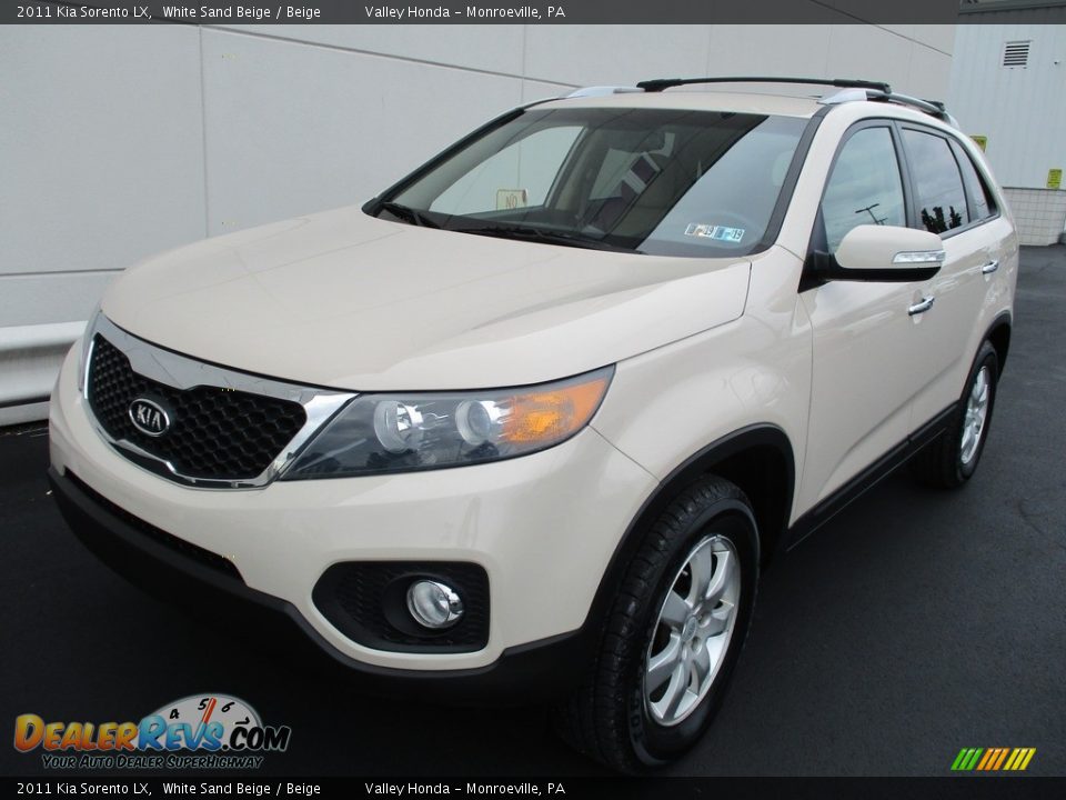 2011 Kia Sorento LX White Sand Beige / Beige Photo #9