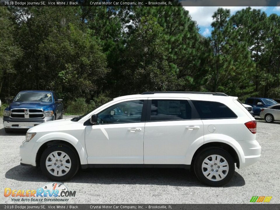 2018 Dodge Journey SE Vice White / Black Photo #2