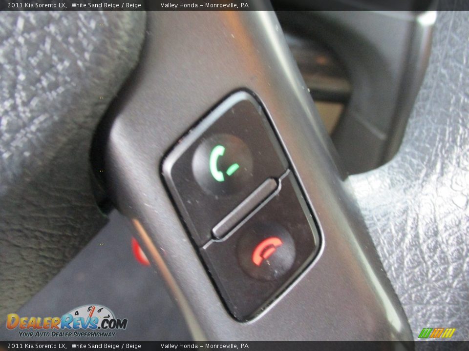 2011 Kia Sorento LX White Sand Beige / Beige Photo #17
