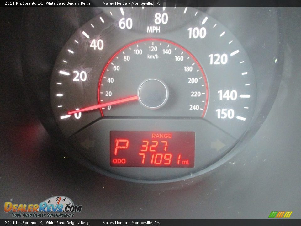 2011 Kia Sorento LX White Sand Beige / Beige Photo #20