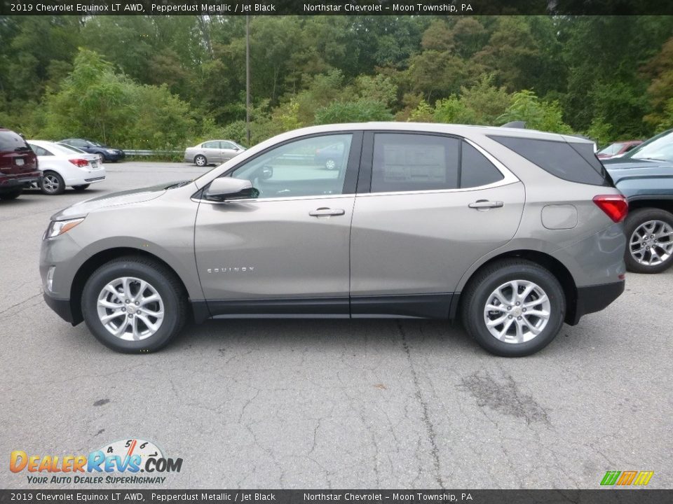 2019 Chevrolet Equinox LT AWD Pepperdust Metallic / Jet Black Photo #2
