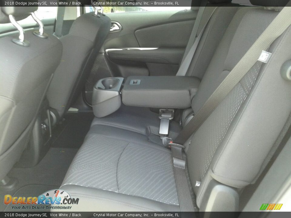2018 Dodge Journey SE Vice White / Black Photo #10