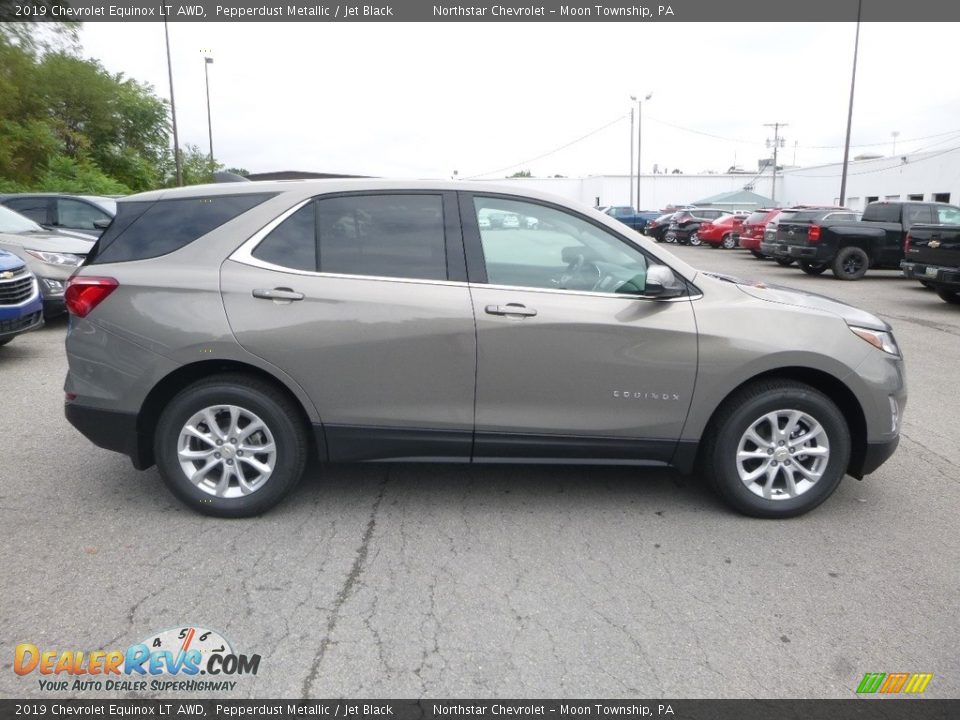 2019 Chevrolet Equinox LT AWD Pepperdust Metallic / Jet Black Photo #6