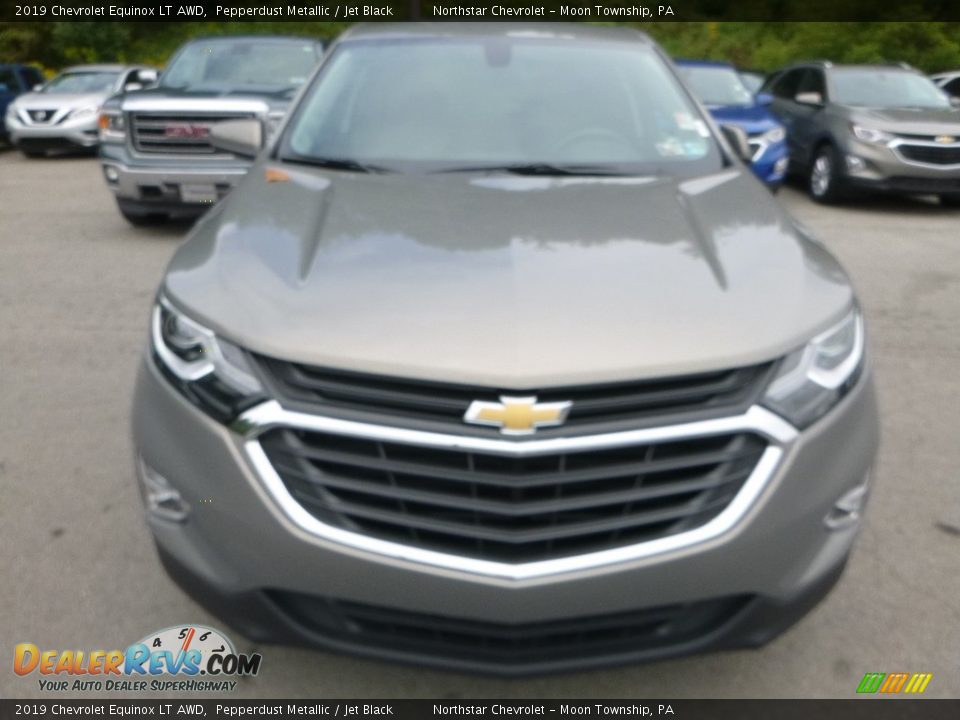 2019 Chevrolet Equinox LT AWD Pepperdust Metallic / Jet Black Photo #8
