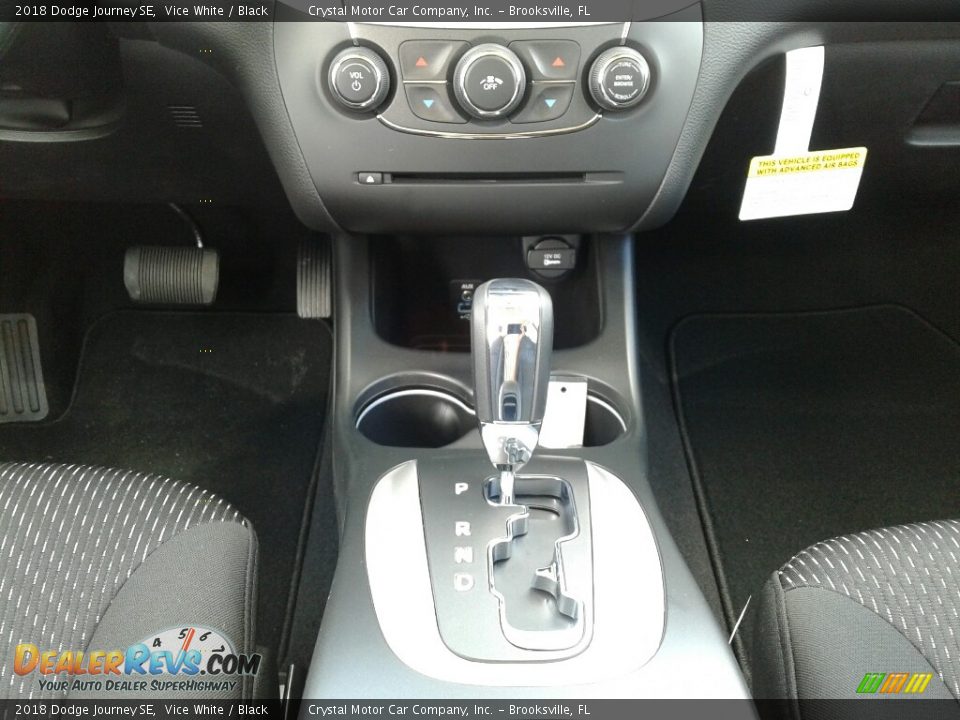 2018 Dodge Journey SE Vice White / Black Photo #16