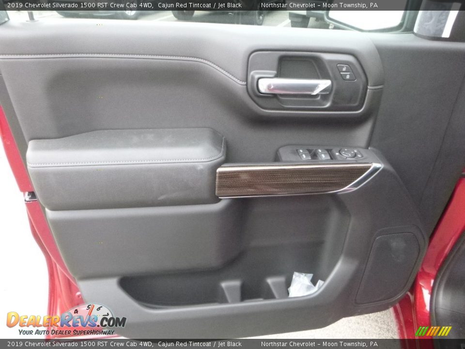 2019 Chevrolet Silverado 1500 RST Crew Cab 4WD Cajun Red Tintcoat / Jet Black Photo #15