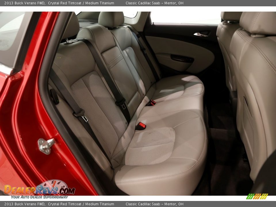 2013 Buick Verano FWD Crystal Red Tintcoat / Medium Titanium Photo #15