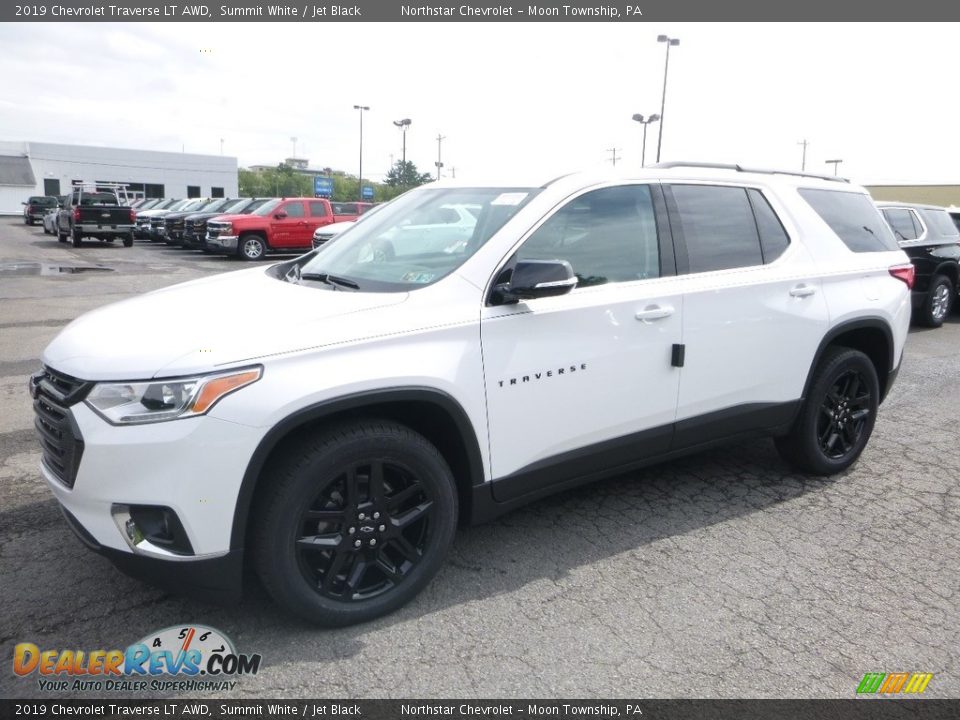 2019 Chevrolet Traverse LT AWD Summit White / Jet Black Photo #1