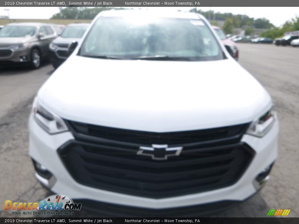 2019 Chevrolet Traverse LT AWD Summit White / Jet Black Photo #8