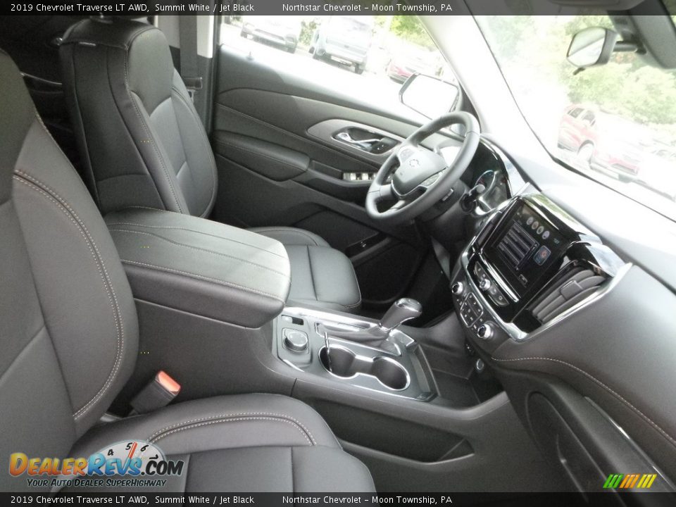 2019 Chevrolet Traverse LT AWD Summit White / Jet Black Photo #10