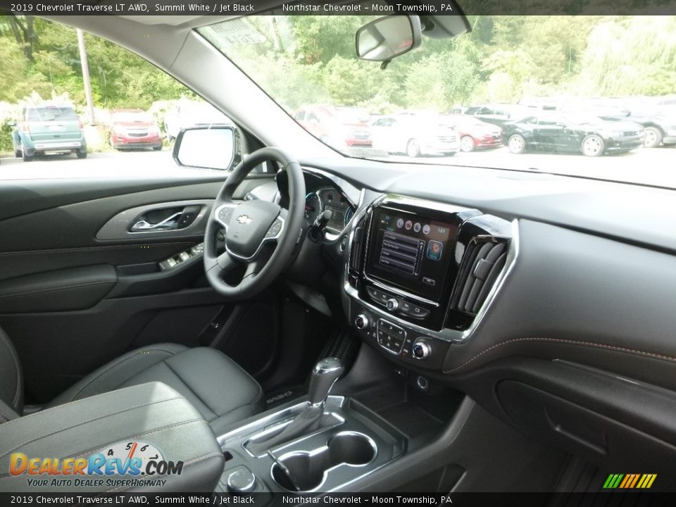 2019 Chevrolet Traverse LT AWD Summit White / Jet Black Photo #11
