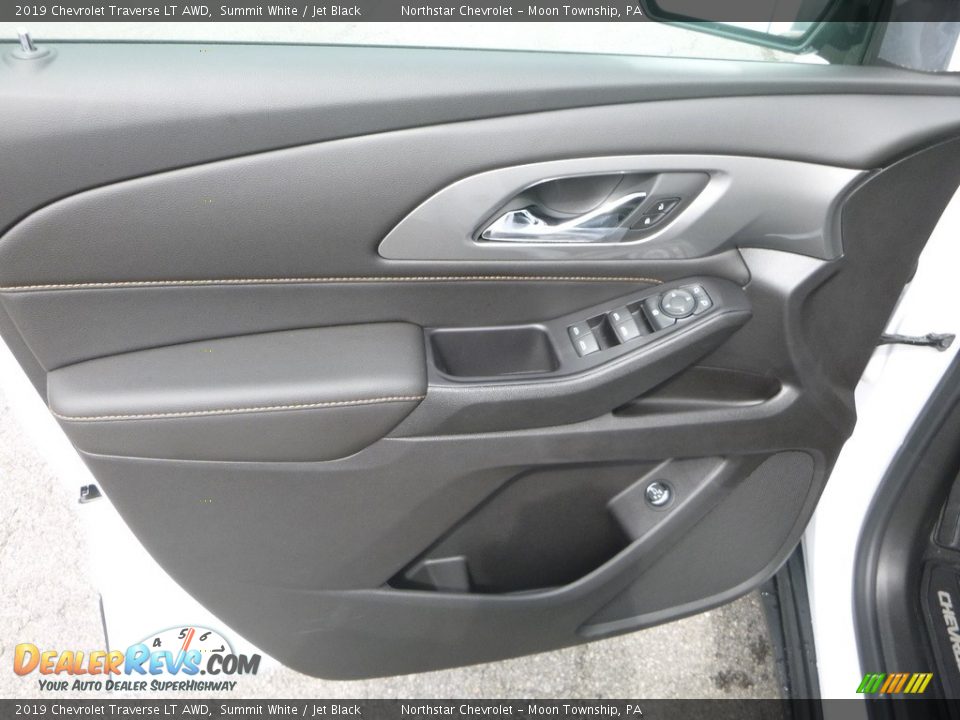2019 Chevrolet Traverse LT AWD Summit White / Jet Black Photo #15