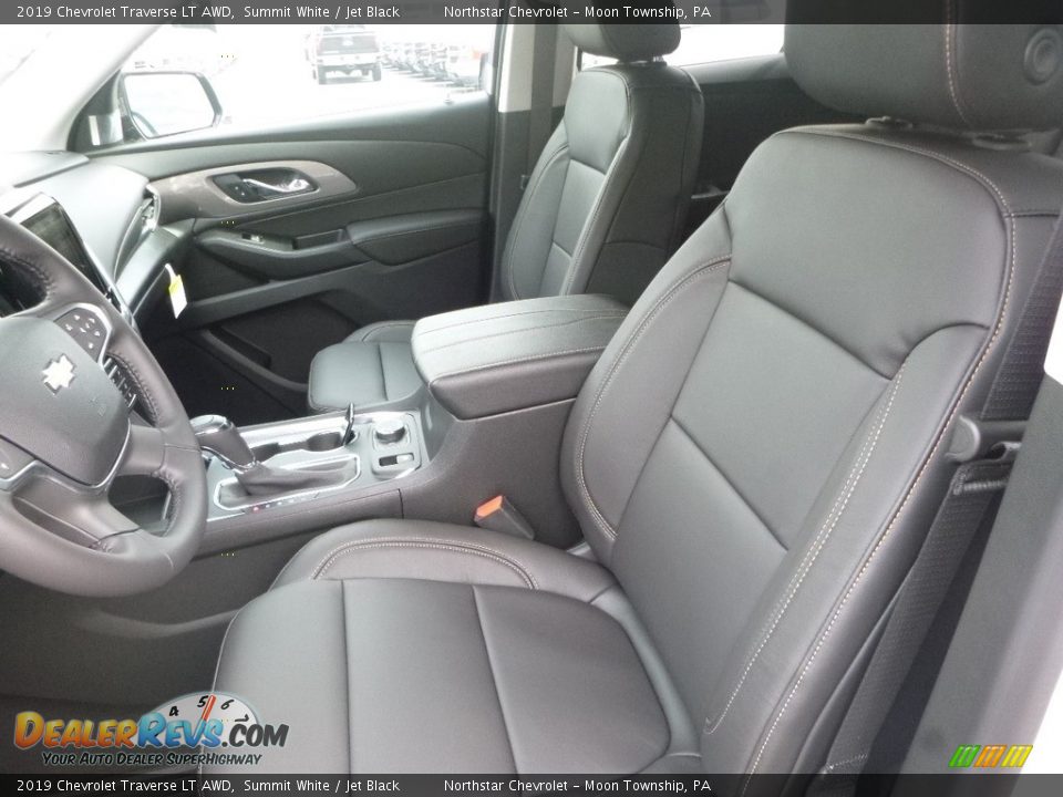 2019 Chevrolet Traverse LT AWD Summit White / Jet Black Photo #16