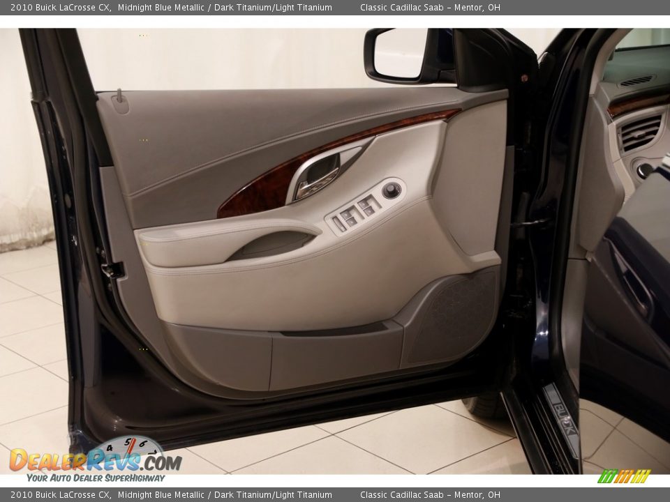 2010 Buick LaCrosse CX Midnight Blue Metallic / Dark Titanium/Light Titanium Photo #4