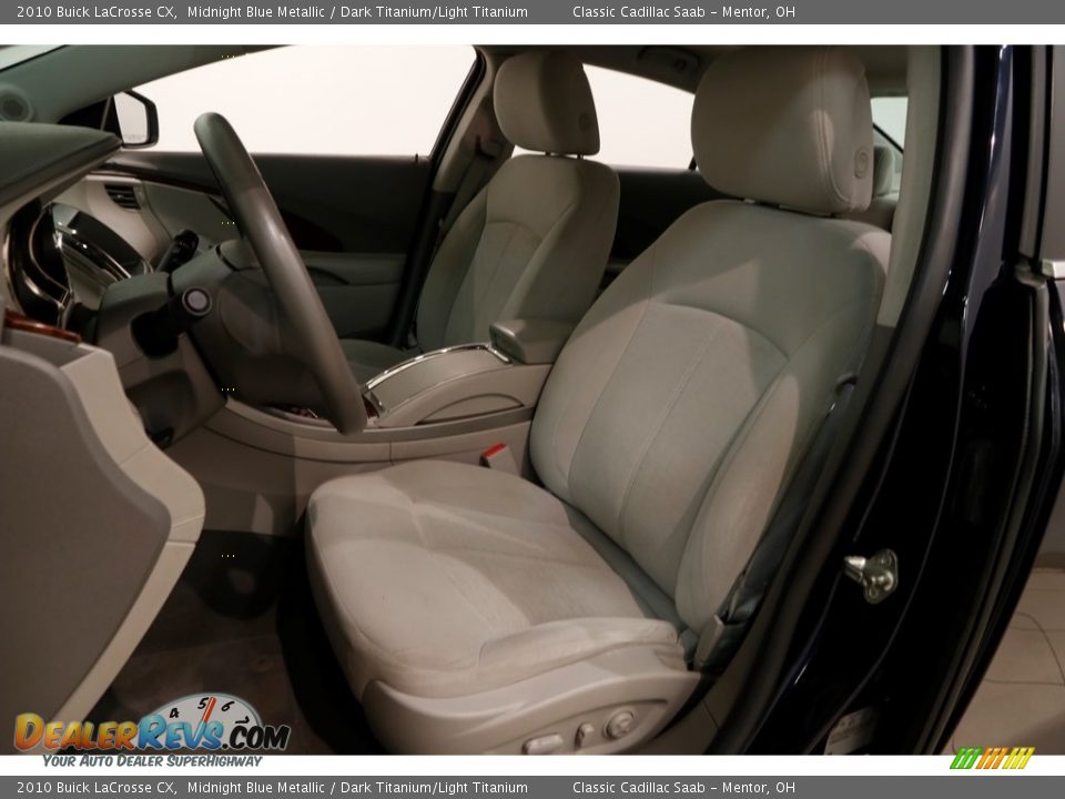 2010 Buick LaCrosse CX Midnight Blue Metallic / Dark Titanium/Light Titanium Photo #5