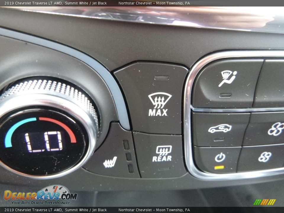 2019 Chevrolet Traverse LT AWD Summit White / Jet Black Photo #20