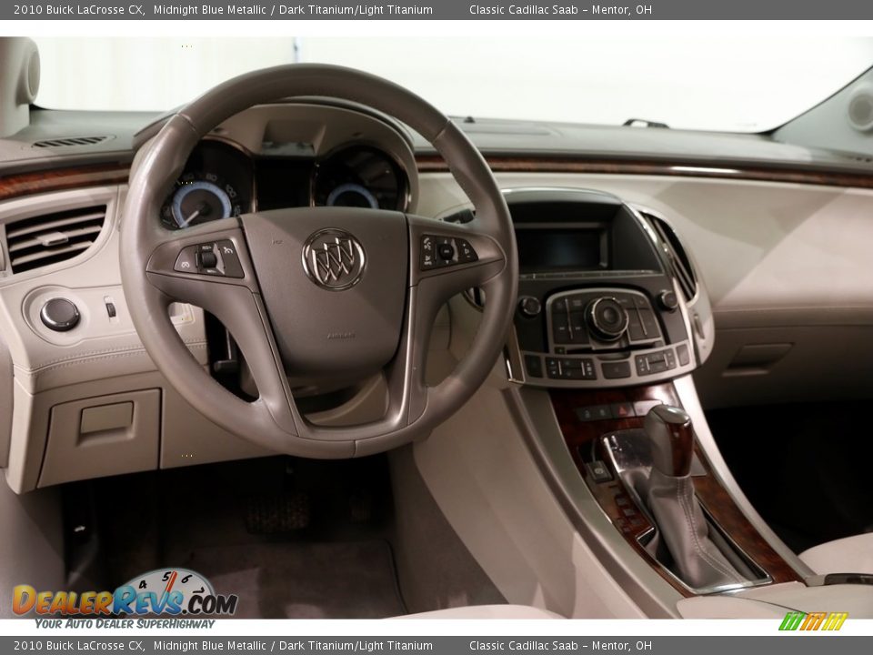 2010 Buick LaCrosse CX Midnight Blue Metallic / Dark Titanium/Light Titanium Photo #6